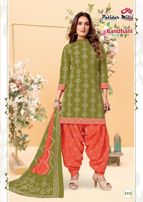 Patidar Bandhani Vol-31 Cotton Designer Patiyala Dress Material